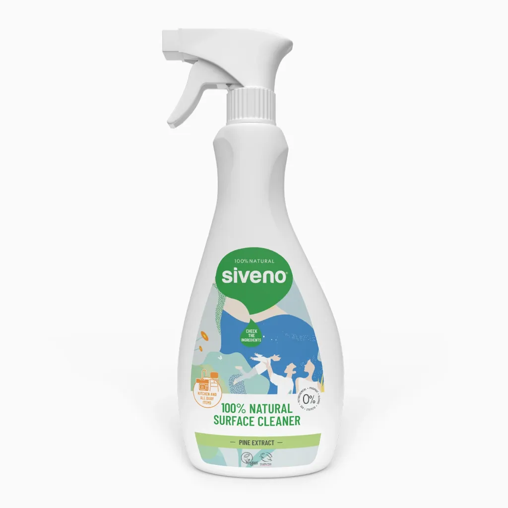 [VQ-HGCK-NDPX] Siveno Nettoyant Naturel pour Surfaces – Détachant & Purifiant Végétal – Pour Marbre, Carrelage & Bois – 500 ml