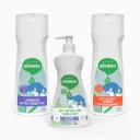 Siveno Natural Body Care Set – Liquid Soap + Shower Gel + Shampoo – 3 Pack