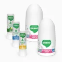 Siveno Pack Économique Baumes à Lèvres & Déodorants Roll-On – Intense, Honey & Mint Lemon + 2 Déodorants Femme – Lot de 5